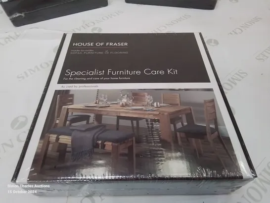 BOX CONTAINING 6 BOXED HOUSE OF FRASER SPECIALIST FURNITURE CARE KITS