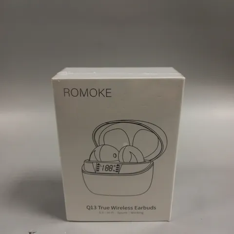 BOXED SEALED ROMOKE Q13 TRUE WIRELESS EARPHONES 