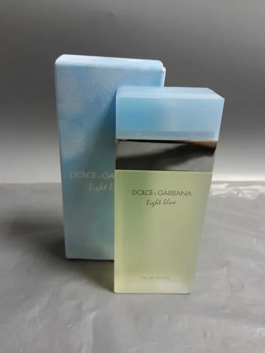 BOXED DOLCE&GABBANA LIGHT BLUE EAU DE TOILETTE 100ML