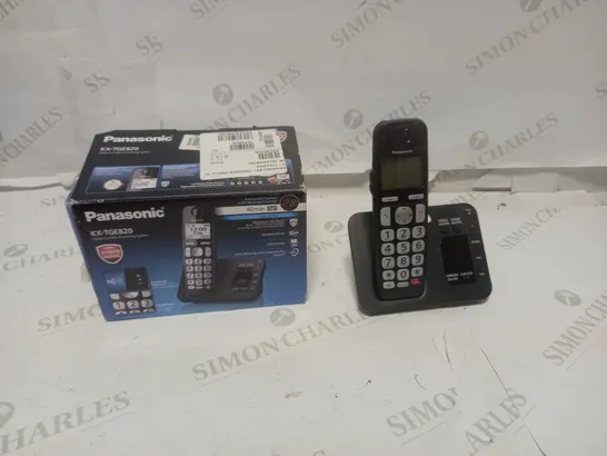 PANASONIC KX-TGE820 DIGITAL CORDLESS ANSWERING SYSTEM 