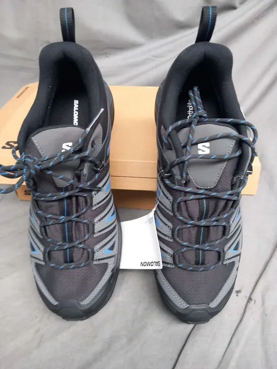 BOXED SALOMON EXVANTAGE CSWP BLACK/MAGNET/DELFT OUTDOOR PLEIN AIR SIZE  9