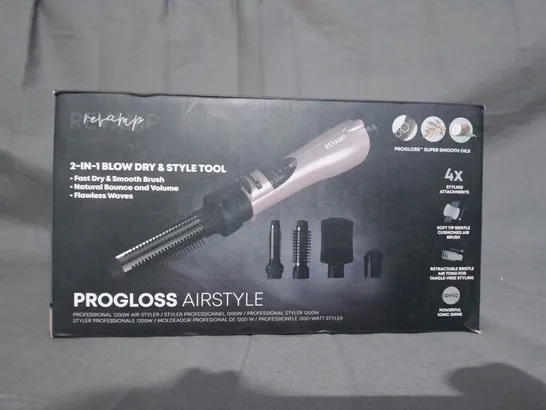 BOXED REVAMP PROGLOSS PROFESSIONAL 1200W AIR STYLER DR-1150-EU