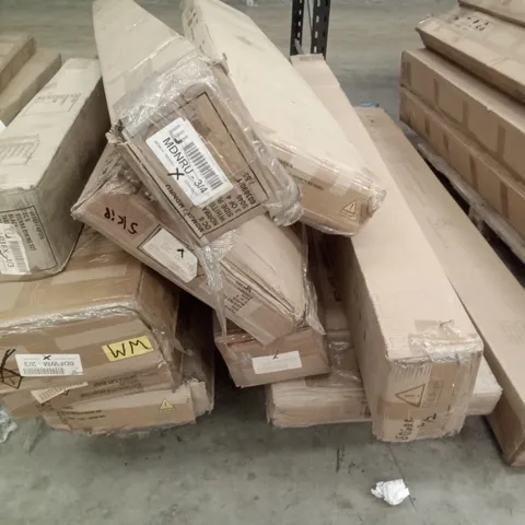 PALLET OF ASSORTED FLAT PACK FURNITURE PARTS