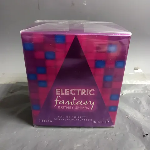 BOXED AND SEALED ELECTRIC FANTASY BRITANY SPEARS EAU DE TOILETTE 100ML