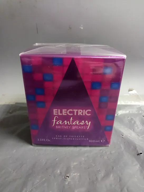 BOXED AND SEALED ELECTRIC FANTASY BRITANY SPEARS EAU DE TOILETTE 100ML