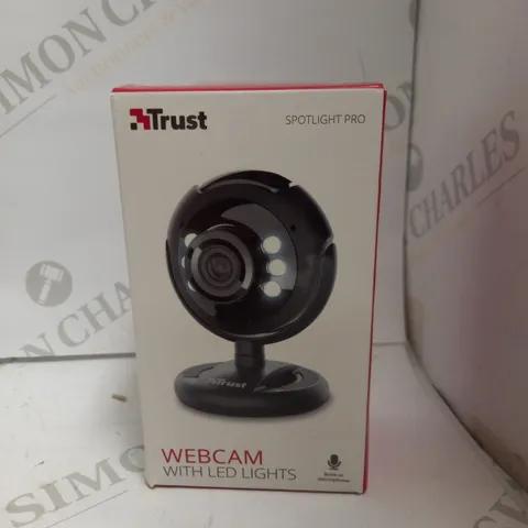 SEALED TRUST SPOTLIGHT PRO LED LIT WEBCAM