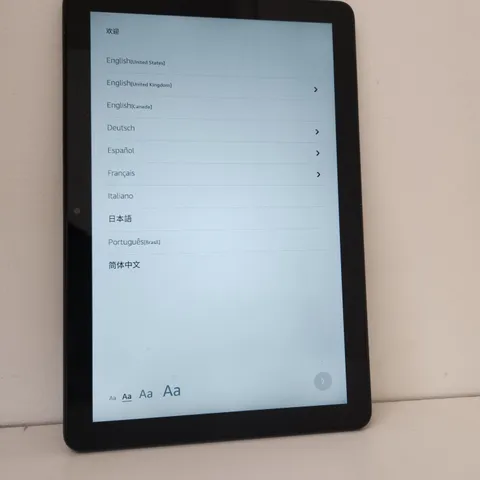 UNBOXED AMAZON FIRE TABLET MODEL T76N2B