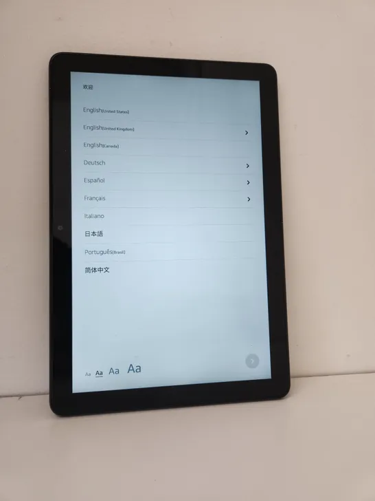 UNBOXED AMAZON FIRE TABLET MODEL T76N2B