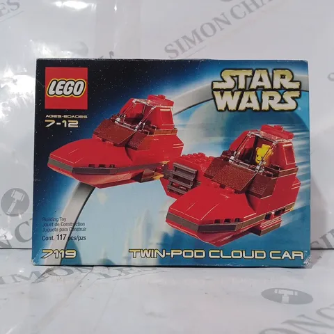 BOXED LEGO STAR WARS 7119 TWIN-POD CLOUD CAR