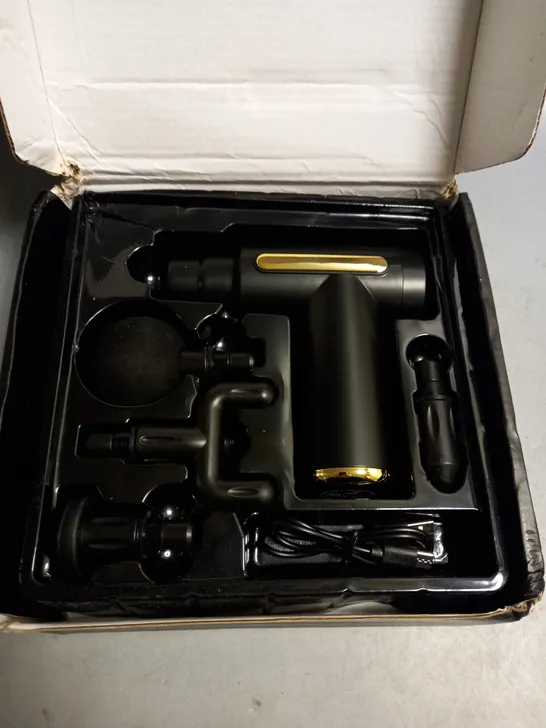 BOXED MASSAGE GUN BLACK