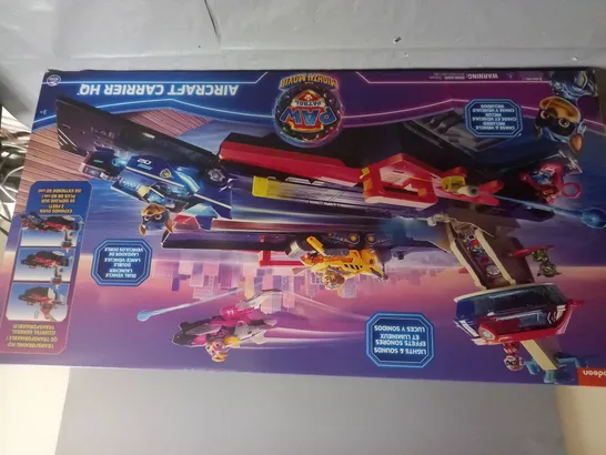 BOXED PAW PATROL AIRCRAFT CARRIER HQ TOY 