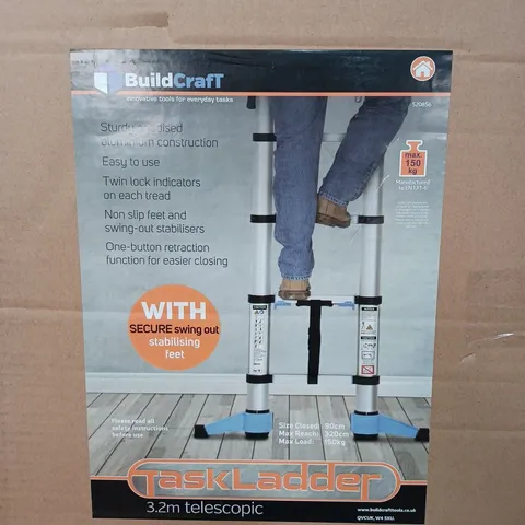 BUILDCRAFT 3.2M TELESCOPIC LADDER