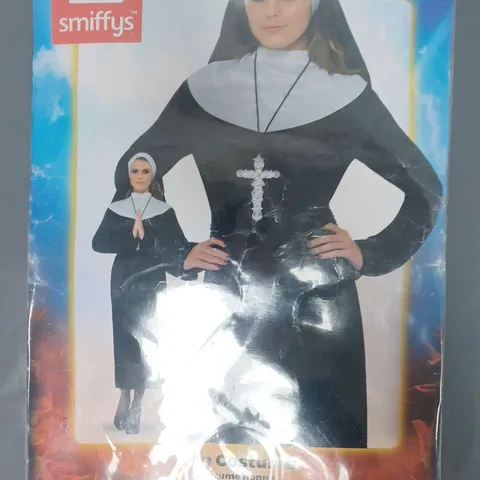 SMIFFYS NUN COSTUME - SIZE MEDIUM