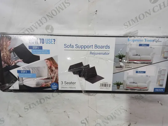 DESIGNER SOFA SUPPORT BOARDS, 3 SEATER (APPROX 50X150CM)