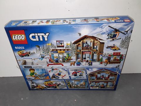 LEGO CITY 60203 SKI RESORT PLAY SET