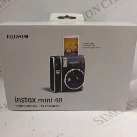 BOXED FUJIFILM INSTAX MINI 40 INSTANT CAMERA