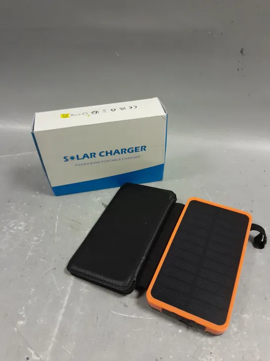 BOXED PORTABLE SOLAR 25,000MAH POWERBANK 