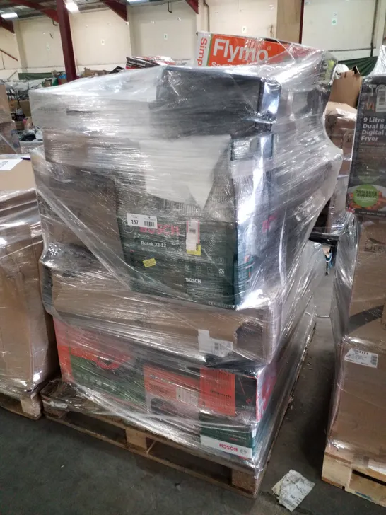 PALLET OF APPROXIMATELY ASSORTED HOUSEHOLD & ELECTRICITY PRODUCTS INCLUDING 