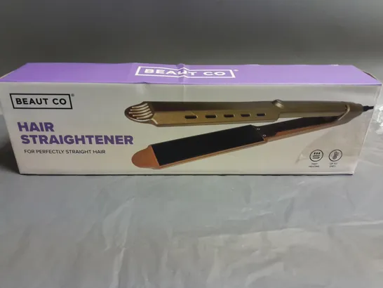 BEAUT CO HAIR STRAIGHTENER GOLD