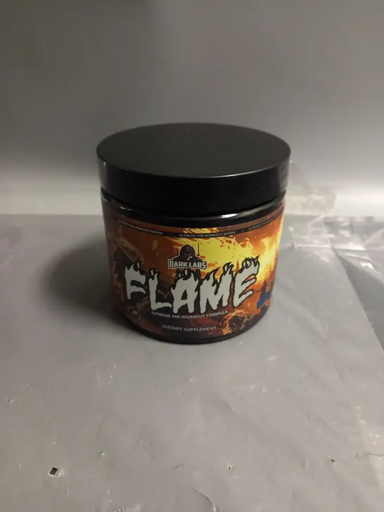 DARK LABS FLAME EXTREME PRE-WORKOUT FOMULA IN BLUEBERRY LEMONADE 30 SERVINGS 