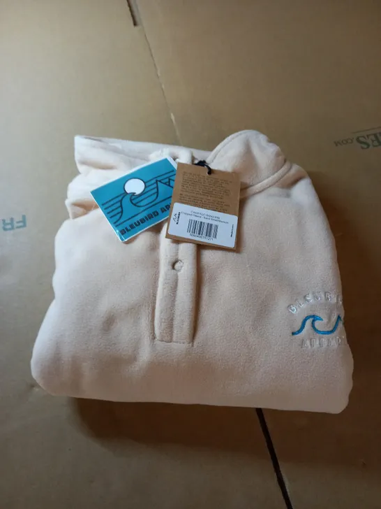 BLUEBIRD CROPPED SAND FLEECE - S/M