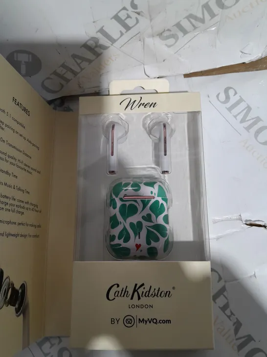 BOXED CATH KITSON WIRELESS EARPHONES