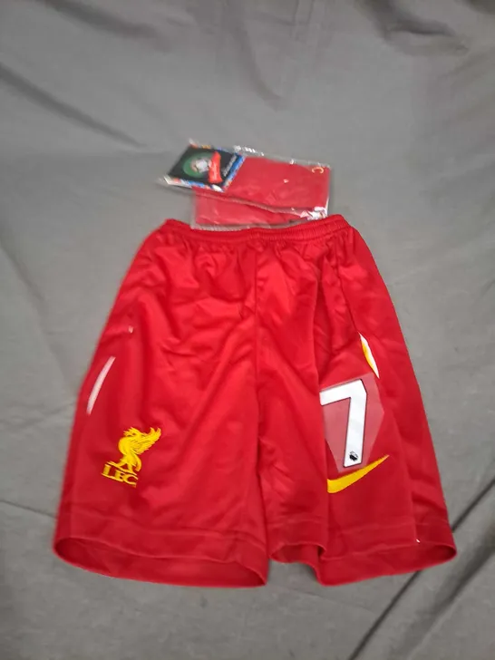 LIVERPOOL FC HOME KIT WITH MUSA 7 SIZE 24