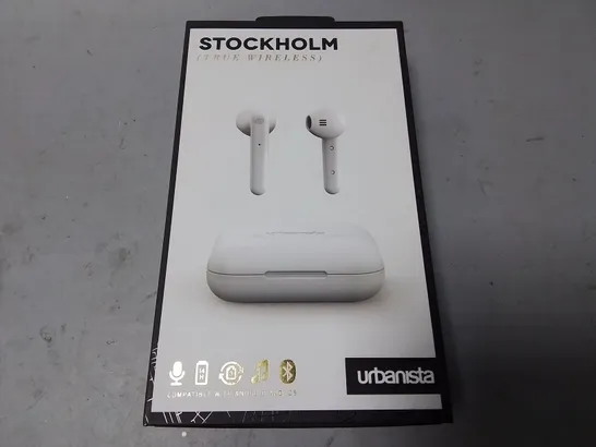 BOXED URBANISTA STOCKHOLM TRUE WIRELESS EARBUDS