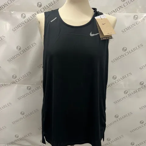 NIKE DRI-FIT TRAINING VEST IN BLACK SIZE M