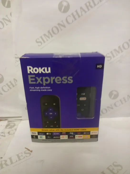 ROKU EXPRESS 4K HD HDR STREAMING MEDIA PLAYER, BLACK