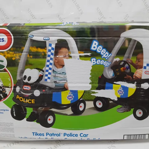 BOXED LITTLE TIKES POLICE PATROL CAR
