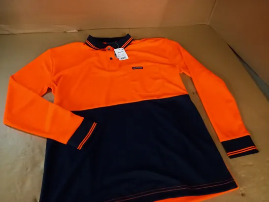 JACKEROO FLURO POLO IN ORANGE - M