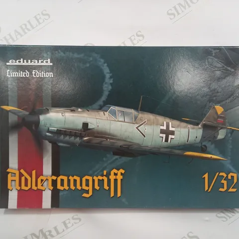 EDUARD 11107 LIMITED EDITION 1/32 SCALE ADLERANGRIFF BF 109 IN THE BATTLE OF BRITAIN MODEL