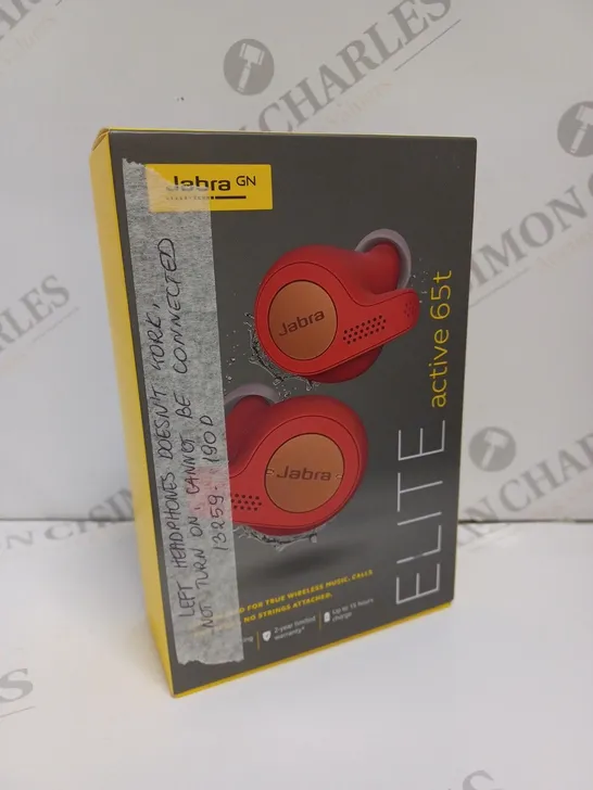 BOXED JABRA ELITE ACTIVE 65T EARBUDS