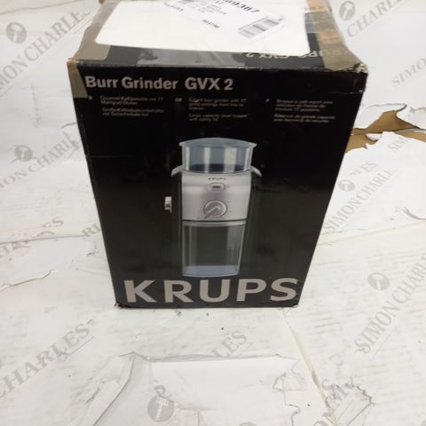 KRUPS GVX231 EXPERT BURR GRINDER