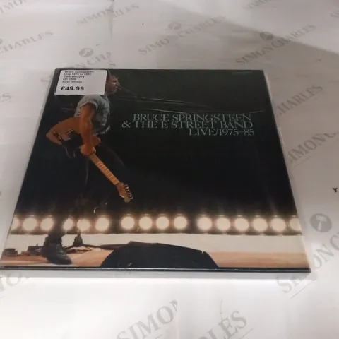 1 X BRUCE SPRINGSTEEN LIVE BOX SET WITH ORIGINAL BOOK UK 1986.  1 X LITTLE ANGELS BOX SET VINYL WITH ORIGINAL VERY LARGE POSTER UK 1991