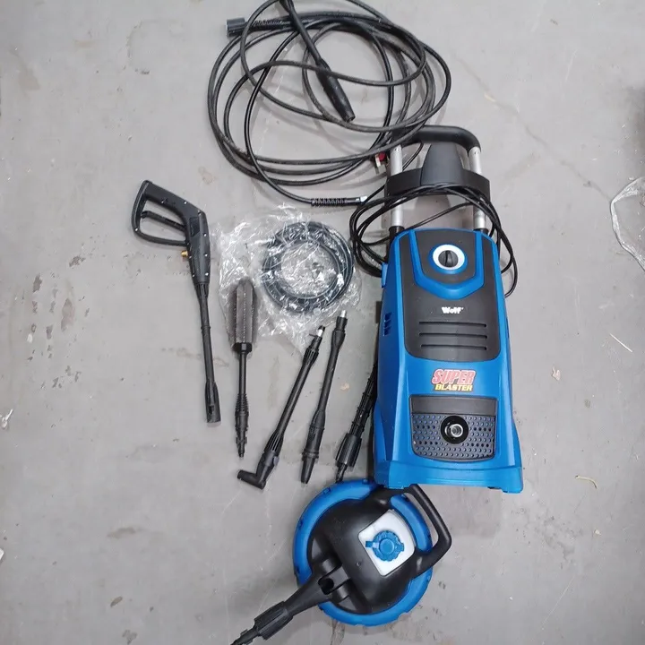 WOLF SUPER BLASTER PRESSURE WASHER BLUE 4325301Simon Charles Auctioneers