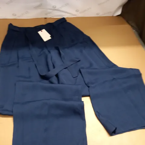 TED BAKER NAVY TROUSERS - 4