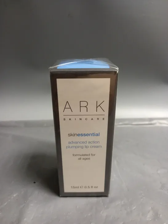 BOXED AND SEALED ARK SKIN ESSENTIAL PLUMPING LIP CREAM (15ML)