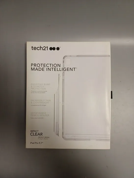 7 X BOXED TECH21 IMPACT CLEAR PROTECTIVE CASES FOR IPAD PRO 9.7" 