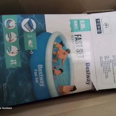 BOXED BESTWAY 10' FAST SET POOL