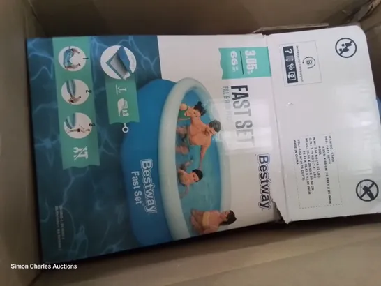 BOXED BESTWAY 10' FAST SET POOL