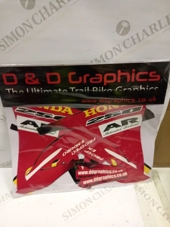 D&D GRAPHICS ULTIMATE TRAIL BIKE GRAPHICS 