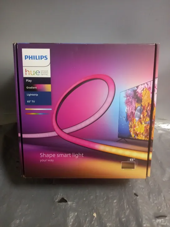 PHILLIPS HUE GRADIENT LIGHT STRIP FOR 65" TV