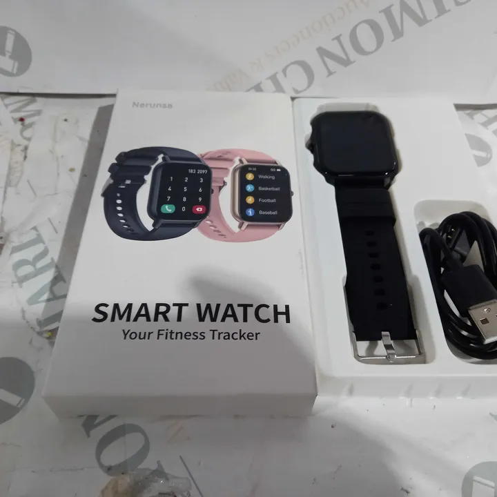 BOXED NERUNSA SMART WATCH 4590384-Simon Charles Auctioneers