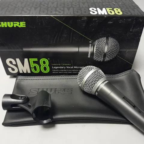 BOXED SHURE SM58 LEGENDARY VOCAL MICROPHONE