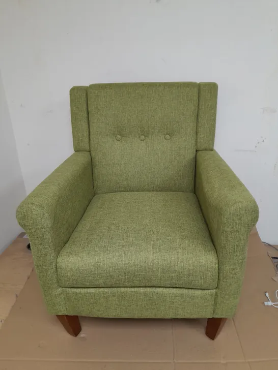 ARMCHAIR IN GREEN APPROX 67X78X61CM