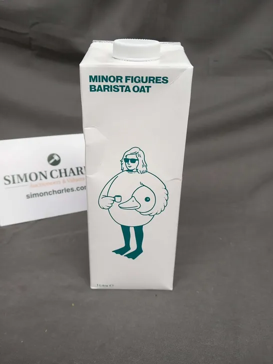 12 CARTONS OF MINOR FIGURES BARISTA OAT 1L