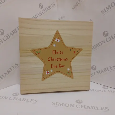 boxed The Personalised Memento Company Star Christmas Eve Box