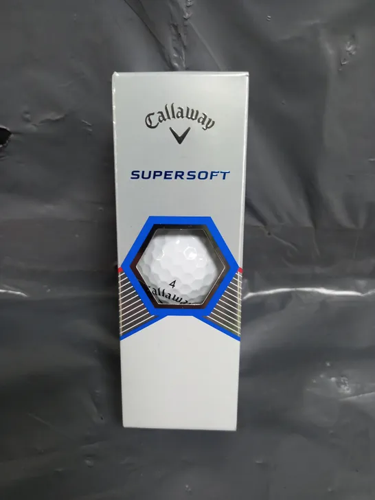 BOXED CALLAWAY SUPERSOFT GOLF BALLS